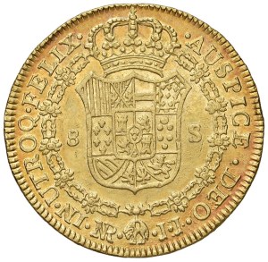 Foreign coins - *COLOMBIA Carlo III (1759-1788) 8 Escudos 1785 NR ...