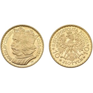 Ausländische Münzen – POLEN Set mit 2 Münzen zu 20 und 10 Zloty, 1925 –...