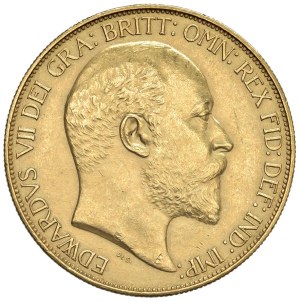 Foreign coins - REGNO UNITO Edoardo VII (1902-1910) 5 Sterline 190...