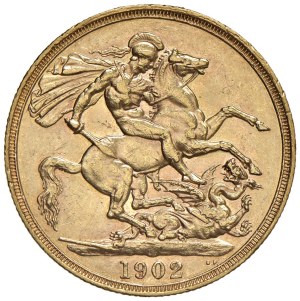 Foreign coins - REGNO UNITO Edoardo VII (1902-1910) 2 Sterline 190...