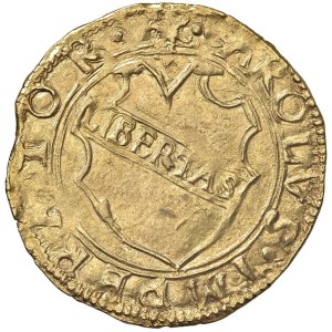 Italian Mints - LUCCA Republic (1369–1799) Gold Shield of the Sun ...
