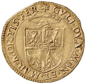 Italian Mints - *MANTOVA Guglielmo Gonzaga (1550-1587) Scudo d'oro...