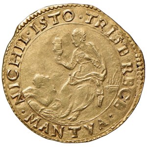 Italian Mints - *MANTOVA Guglielmo Gonzaga (1550–1587) Gold shield...