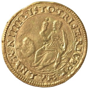 Italian Mints - MANTOVA Guglielmo Gonzaga (1550–1587) Gold Shield...