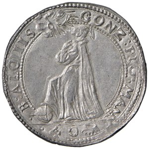 Italian Mints - MANTOVA Carlo I Gonzaga (1627-1637) Quarto di Duca...