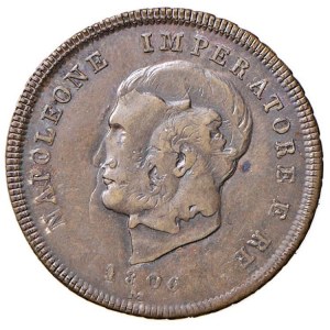 Italian Mints - MILAN Napoleon I (1805–1814) 2 Centesimi 1806 pr...