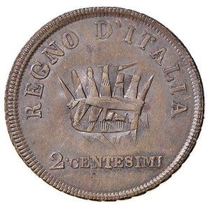 Italian Mints - MILAN Napoleon I (1805–1814) 2 Centesimi 1806 pr...