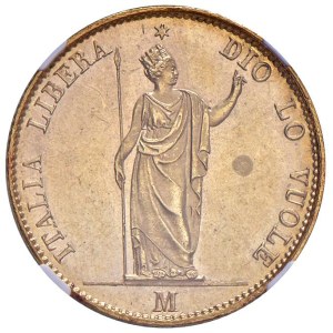 Italian Mints - *MILAN Provisional Government of Lombardy (1848) 20...