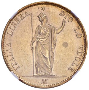 Italian Mints - *MILANO Governo provvisorio di Lombardia (1848) 20...