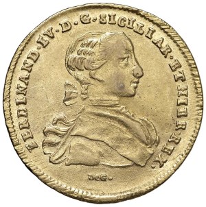 Italian Mints - NAPOLI Ferdinando IV di Borbone (1759-1799) 6 Duca...