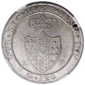 Italian Mints - NAPOLI Ferdinando IV di Borbone (1804-1805) Piastr...