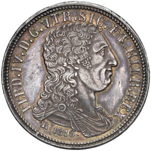 Italian Mints - *NAPOLI Ferdinando IV di Borbone (1815-1816) Piast...