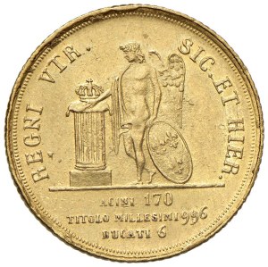 Italian Mints - NAPOLI Francesco I di Borbone (1825-1830) 6 Ducati...