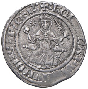 Papal coins - Senato romano Carlo I d'Angiò (1268-1278) Grosso r...