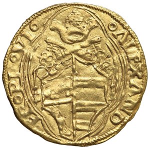 Papal coins - Alessandro VI (1492-1503) Bologna - Ducato - Munt....