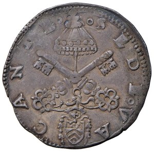 Papal coins - *Sede vacante (1521-1522) Giulio - Munt. 4 AG (g 3...
