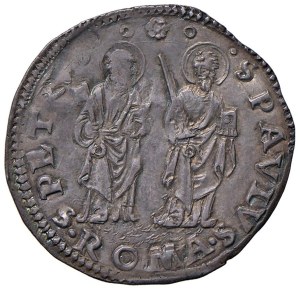 Papal coins - *Sede vacante (1521-1522) Giulio - Munt. 4 AG (g 3...
