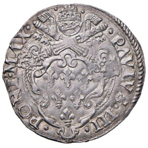 Papal coins - Paul III (1534–1549) Macerata - Giulio or Paul - ...