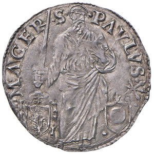 Papal coins - Paul III (1534–1549) Macerata - Giulio or Paul - ...