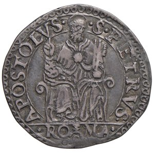 Papal coins - Pius IV (1559–1565) Testone - Mint: 9 AG (9.53 g)...