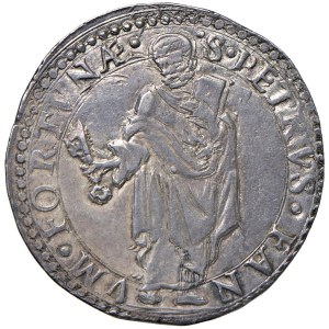 Papal coins - *Gregorio XIII (1572-1585) Fano - Testone - Munt. ...