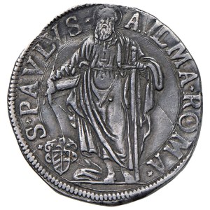 Papal Coins - Paul V (1605–1621) Testone, Year XI - Munt. 44a AG ...