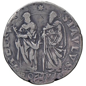 Papal coins - Paolo V (1605-1621) Testone An. III - Munt. 78 AG ...