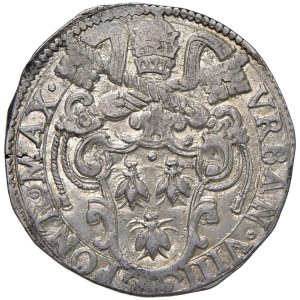 Papal Coins - Urban VIII (1623–1644) Testone 1632 - Mint: 50 AG...