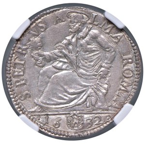 Pápežské mince – *Urban VIII. (1623–1644) Testone 1632 – Mincovňa 50/5...