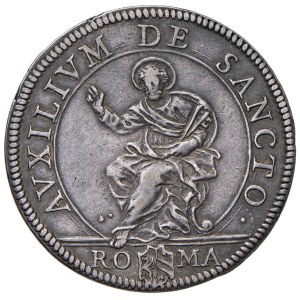 Pápežské mince – Klement IX. (1667–1669) Testone – Mincovňa 5 AG (9 g,...