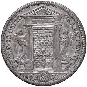 Pápežské mince – Klement X. (1670–1676) Testone 1675 – Mincovňa 24 AG ...