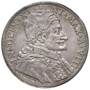 Papal coins - Innocenzo XI (1676-1689) Piastra 1684 An. VIII - M...