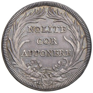 Papal Coins - Innocent XI (1676–1689) Testone, Year III - Mint 5...
