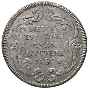 Papal Coins - Innocent XI (1676–1689) Testone 1686, Year X - Minted...