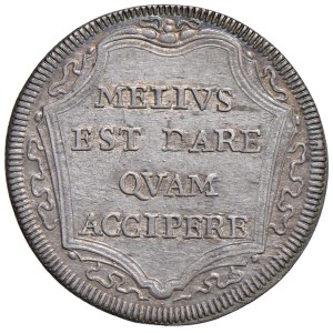 Papal coins - Innocent XI (1676–1689) Testone - Munt. 140 AG (g...