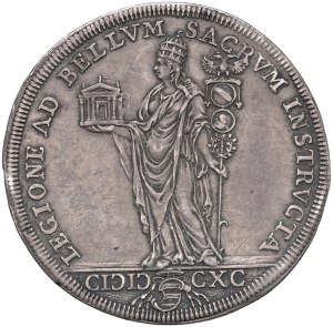 Papal coins - Alessandro VIII (1689-1691) Piastra 1690 An. I - M...