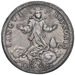 Papal coins - Alessandro VIII (1689-1691) Testone 1689 An. I - M...