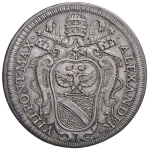 Papal Coins - Alexander VIII (1689–1691) Testone - Minted on August 19 ...