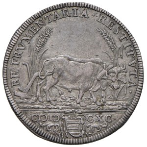 Papal Coins - Alexander VIII (1689–1691) Testone 1690, Year I - M...