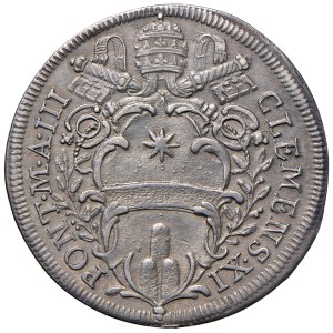 Papal coins - *Clemente XI (1700-1721) Testone 1703 An. III - Mu...
