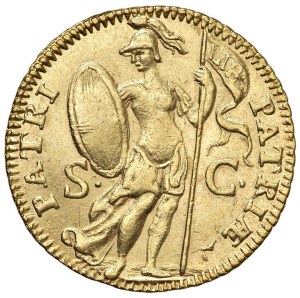Papal coins - *Benedetto XIV (1740-1758) Bologna - Zecchino An. ...