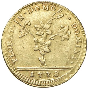Papal coins - Pio VI (1775-1799) Doppia 1778 - Munt. 3a AU (g 5,...
