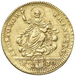 Papal coins - Pio VI (1775-1799) Doppia 1778 - Munt. 3a AU (g 5,...