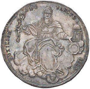 Papal coins - *Sede vacante (1823) Scudo 1823 - Munt. 2 AG RRR E...