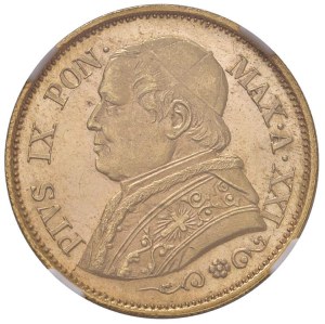 Papal coins - Pio IX (1846-1878) 10 Lire 1867 An. XXI - Munt. 43...
