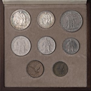 Papal coins - Pio XII (1939-1958) Serie divisionale 1944 An. VI ...