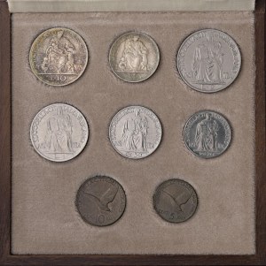 Papal coins - Pio XII (1939-1958) Serie divisionale 1945 An. VII...