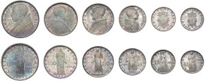 Papal coins - Pio XII (1939-1958) Serie divisionale Prova 1951 A...