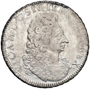 Savoy - Vittorio Amedeo II re di Sicilia (1713-1720) 3 Lir...