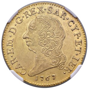 Savoy - Charles Emmanuel III (1755–1773) Double 1767 - Nomis...